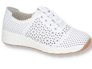 Artiker γυναικεία παπούτσια 54C1733 λευκά με κορδόνια
