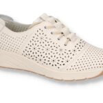 Artiker women's shoes 54C1734 beige lace-up