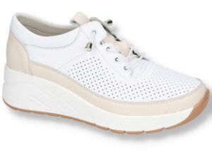 Chaussures pour femmes Artiker 54C1742 blanc à enfiler