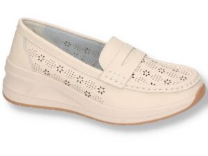 Women's Artiker 54C1771 beige slip-on shoes