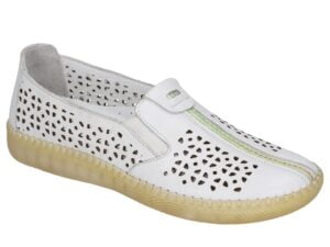 Artiker γυναικεία παπούτσια 54C0346 λευκό slip-on