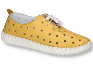 Artiker women's shoes 54C0556 yellow slip-on