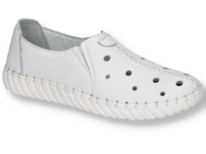 Artiker women's shoes 54C0560 white slip-on