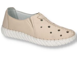 Artiker women's shoes 54C0561 beige slip-on