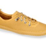 Sapatos de senhora Artiker 54C0832 amarelo slip-on