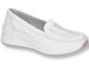 Pantofi pentru femei Artiker 54C1828 alb slip-on