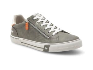 Men's Mustang 4146-307-002 grey lace-up tennis shoes