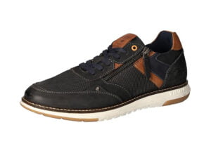 Mustang men's shoes 4946-302-820 navy blue lace-up