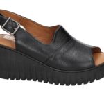 Women's sandals Artiker 54C-791 black buckle