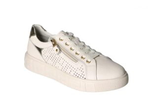Chaussures pour femmes Artiker 54C-1228 blanc à lacets