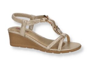 Women's sandals with thin straps