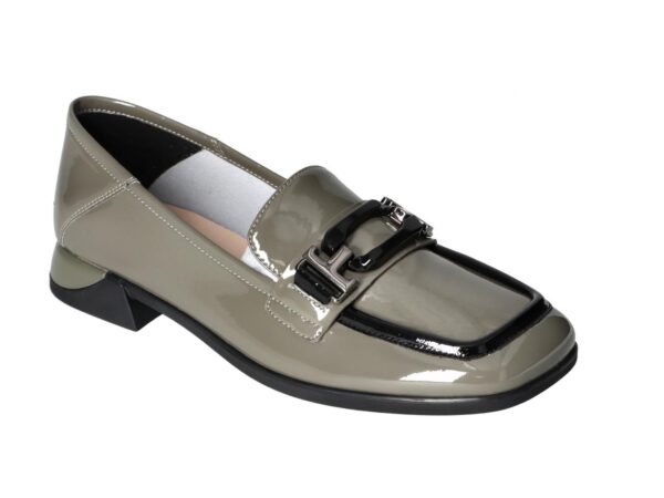 Artiker zapatos de mujer 54C-1249 gris slip-on