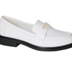 Artiker women's shoes 54C-1614 white slip-on