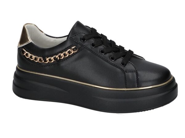 Artiker women's shoes 54C-1871 black lace-up