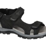 Erkek Artiker 54A-283 siyah Velcro ayakkabı