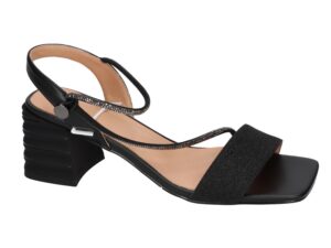 Women's Artiker 54C-1108 black elastic sandals