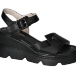 Artiker women's sandals 54C-1625 black buckle