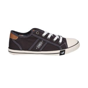 Zapatillas con cordones Mustang 1099-310-009 negras para mujer