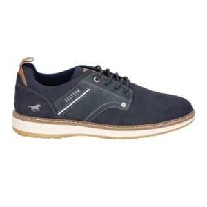 Mustang ανδρικά παπούτσια 4197-303-820 navy blue lace-up