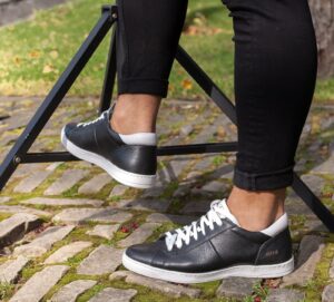 Baskets noires pour hommes #001 Domeno