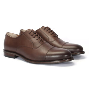 Brown formal half shoes Robert Domeno
