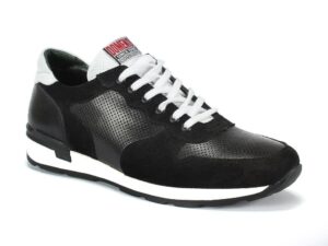 Baskets en cuir pour hommes Mati Domeno