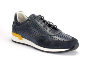Navy blue men's PETER Domeno sneakers
