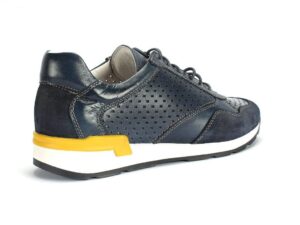 Navy blue men's PETER Domeno sneakers