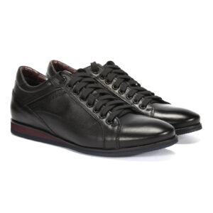 Scarpe da uomo nere casual 2844 Domeno