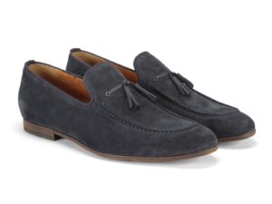 Men's navy blue moccasins 4426 Domeno
