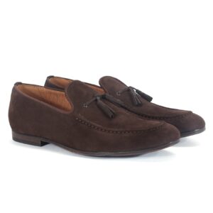 Heren bruine mocassins 4426 Domeno