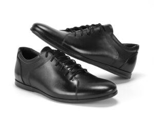 Men's casual black FELIKS half shoes Domeno