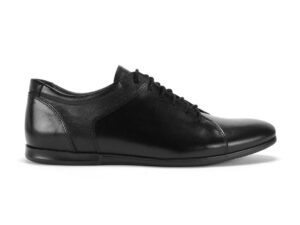 Men's casual black FELIKS half shoes Domeno
