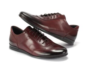 Elegant men's leather shoes OLAF Domeno