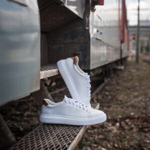 Baskets homme GIOVANNI Domeno blanches