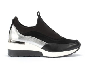 Women's black INGRID Domeno sneakers