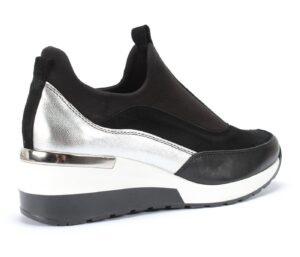 Women's black INGRID Domeno sneakers