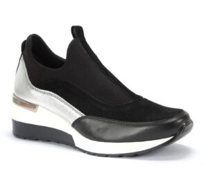 Women's black INGRID Domeno sneakers