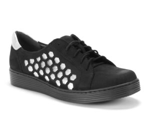 Women's black CLAUDIA Domeno sneakers