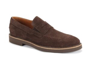 Brown men's LUCA Domeno moccasins