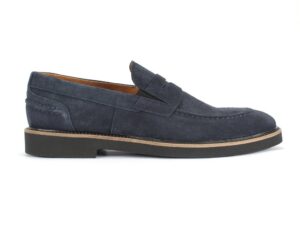 LUCA Domeno men's blue moccasins