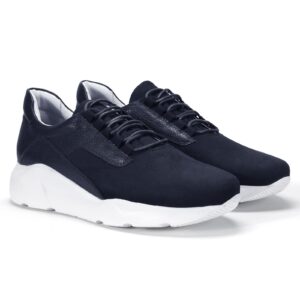 Navy blue men's ARON Domeno sneakers