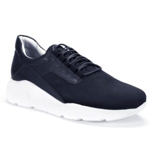 Navy blue men's ARON Domeno sneakers