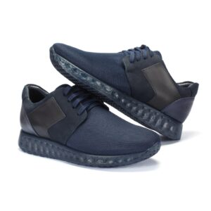 Granatowe sneakersy męskie LEVIS Domeno