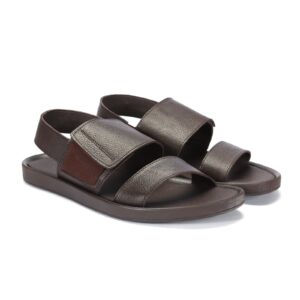 Men's leather sandals SANTIAGO Domeno