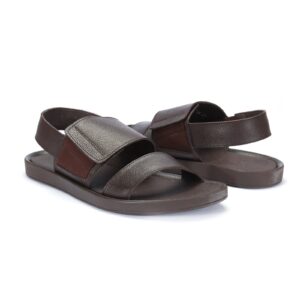 Men's leather sandals SANTIAGO Domeno