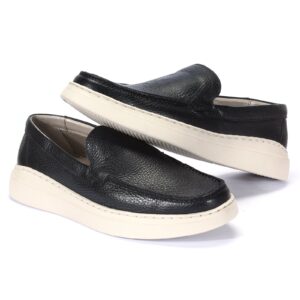 Men's black KEVIN Domeno moccasins