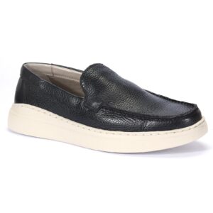 Men's black KEVIN Domeno moccasins