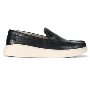 Men's black KEVIN Domeno moccasins