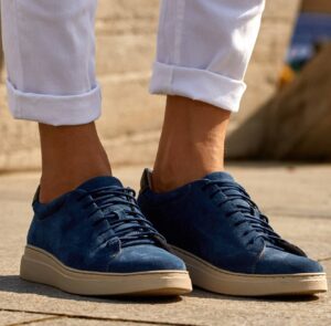 Ανδρικά ναυτικό μπλε CYPRIAN Domeno sneakers